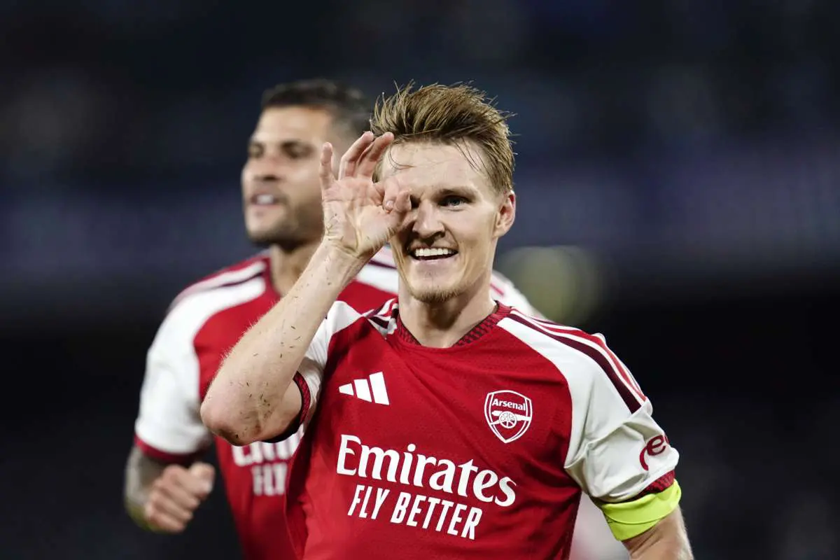 Odegaard punisce il Napoli, l’Arsenal vince 1-0 al Maradona Odegaard punisce il Napoli, l’Arsenal vince 1-0 al Maradona