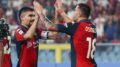 Primo punto per il Genoa, è 1-1 contro il Frosinone