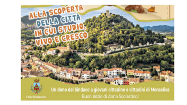 A Monselice il nuovo anno scolastico inizia con “Il mio passaporto di Monselice”