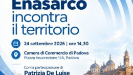 Enasarco incontra gli agenti di commercio del Veneto: appuntamento a Padova il 24 settembre