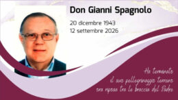 Don Gianni Spagnolo riposa tra le braccia del Padre