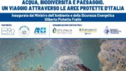 Il ministro Pichetto Fratin inaugura la mostra “Acqua, biodiversità e paesaggio” il 29 settembre a Roma