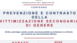 Sabato 10 ottobre il convegno “Prevenzione e contrasto della vittimizzazione secondaria di genere” promosso dalla Commissione Pari Opportunità della Provincia di Padova