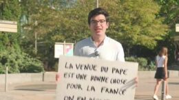 Francia, l’influencer cattolico da 162mila follower: “Allo stadio per il Papa, impaziente di ascoltarlo”