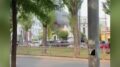 Raid su Kiev, in fiamme l’Accademia delle Scienze: persone fuggono dalle finestre per salvarsi