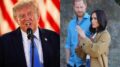 Donald Trump contro Harry e Meghan: “Hanno fatto cose terribili, io non li avrei mai accolti di nuovo come Re Carlo”