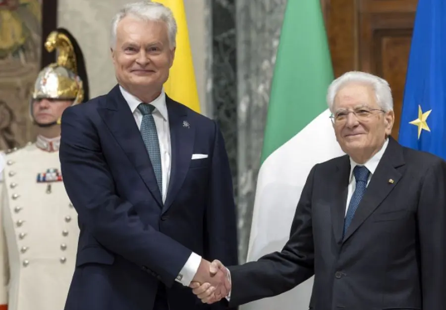 Mattarella “Da Italia e Lituania importante contributo per sicurezza e pace” Mattarella “Da Italia e Lituania importante contributo per sicurezza e pace”