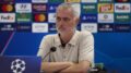 Mourinho “Per 90 minuti con la Roma avversari, non nemici”