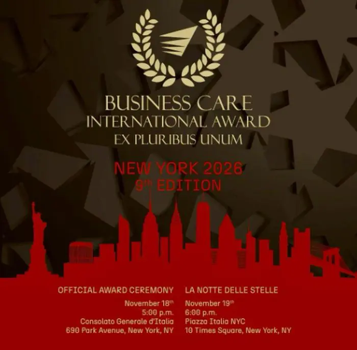 A New York la 9^ edizione del Business Care International Award A New York la 9^ edizione del Business Care International Award