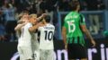 Lazio inarrestabile e al comando, Sassuolo travolto 6-2 a Reggio Emilia