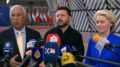 Consiglio Ue accoglie Zelensky: “Puoi contare su di noi”. Il presidente ucraino: “Voi veri leader”
