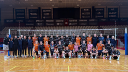 Pallavolo Padova tiene testa all’ACH Volley Lubiana nell’allenamento congiunto in Kioene Arena