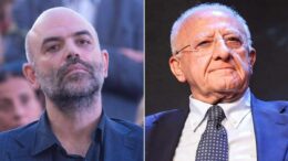 “De Luca satrapo”, archiviato il procedimento contro Saviano