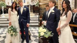 Giorgia Cardinaletti e Francesco Bechis hanno detto sì: le nozze a Fabriano e il look degli sposi