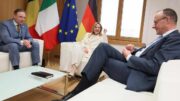 Meloni, Merz e De Wever scrivono a Costa: “Corsia preferenziale per investimenti su energia”