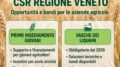 CSR Regione Veneto: lunedì 5 ottobre a Cittadella incontro informativo su bandi giovani e adeguamento vasche liquami