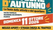 Botteghe d’autunno. Domenica 11 ottobre la festa del commercio e del quartiere a Padova