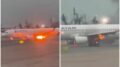 Perù, aereo prende fuoco poco prima del decollo: passeggeri evacuati