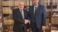 Il presidente Canella in visita  in Azienda Ospedale-Università di Padova