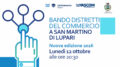 IL 12 OTTOBRE ALLE 20:30 PRESENTAZIONE BANDO DISTRETTI DEL COMMERCIO A SAN MARTINO DI LUPARI