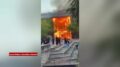 Proteste degli studenti in Francia, le immagini dei licei in fiamme