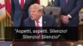 Trump ringhia alla giornalista: “Silenzio! Sei una persona disturbata”
