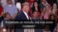 Trump scopre la ‘chierica’: “I capelli non ci sono, ora sono depresso”